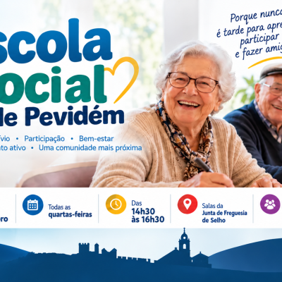 Junta de Freguesia de Selho lança projeto-piloto “Escola Social de Pevidém”