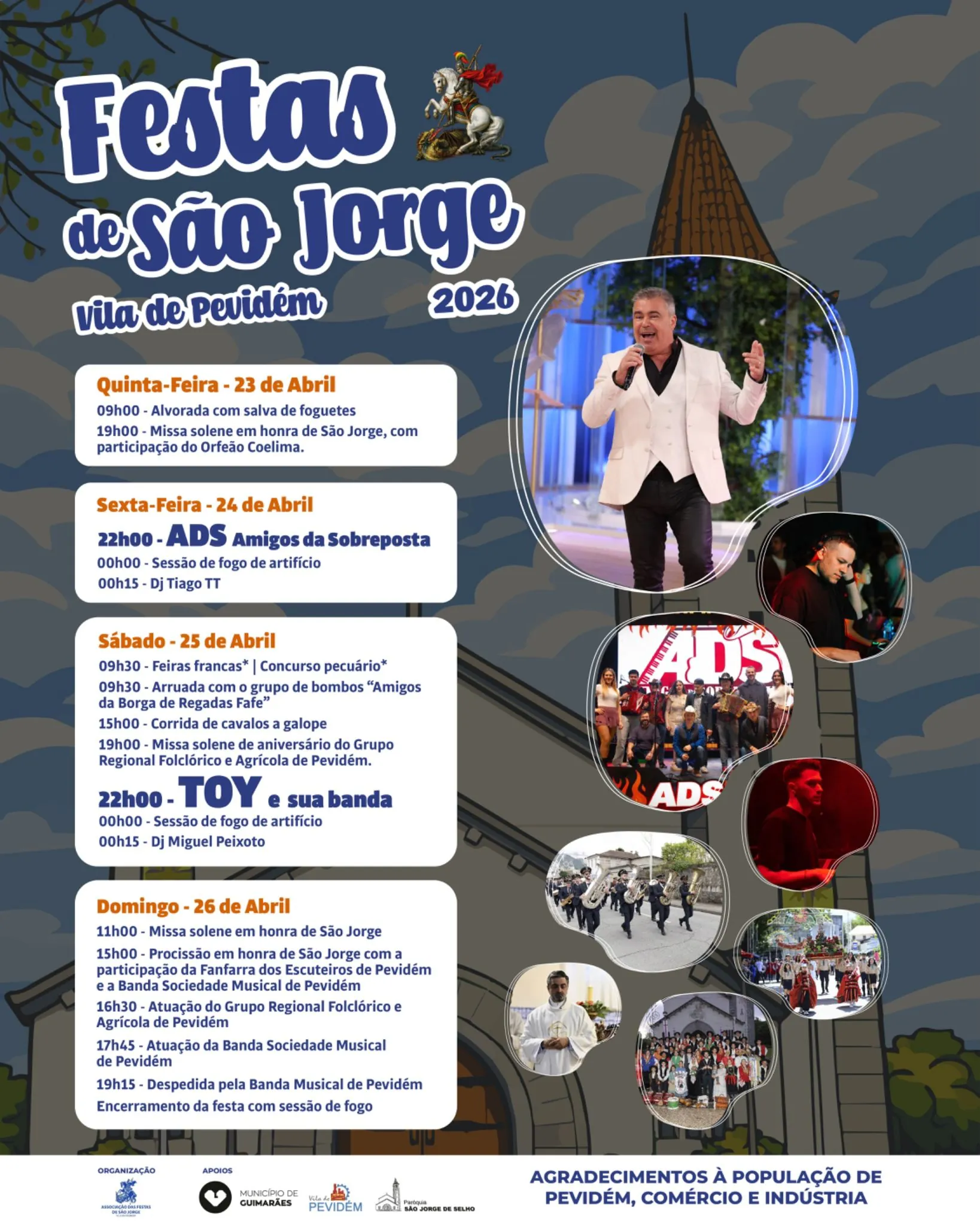 Festas S. Jorge 2026