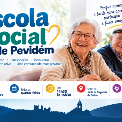 Junta de Freguesia de Selho lança projeto-piloto “Escola Social de Pevidém”